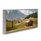 Stupell Industries Vast Rural Cabins & Mountains Framed Giclee By ERIN MARIE